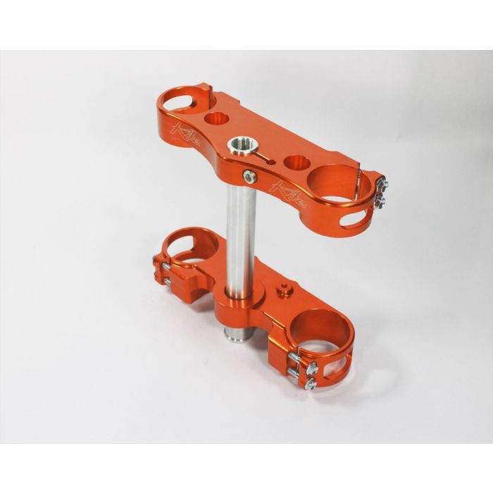 Kite Tés de fourche MX-Enduro 20 Mm Offset Aluminium anodisé orange | Gear2win.fr