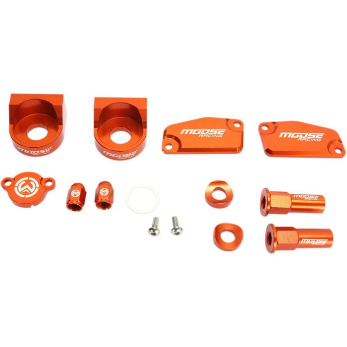 Kit Pièces anodisées Bling Pack Moose Racing Orange KTM | Gear2win.fr