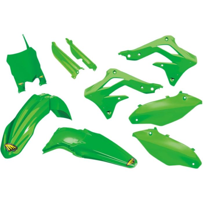 CYCRA POWERFLOW Kit plastique complet KAWASAKI  KXF250 13-16 vert