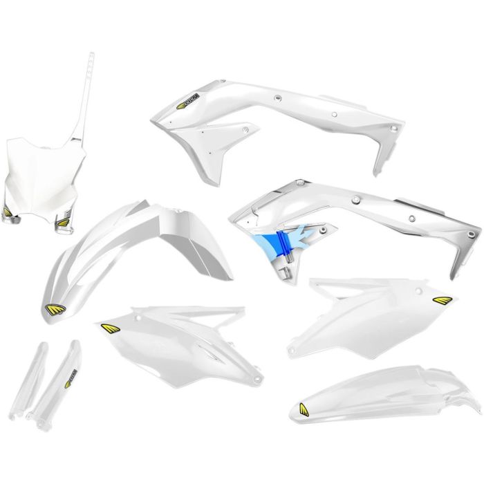 CYCRA POWERFLOW Kit plastique complet KAWASAKI KXF450 16- blanc