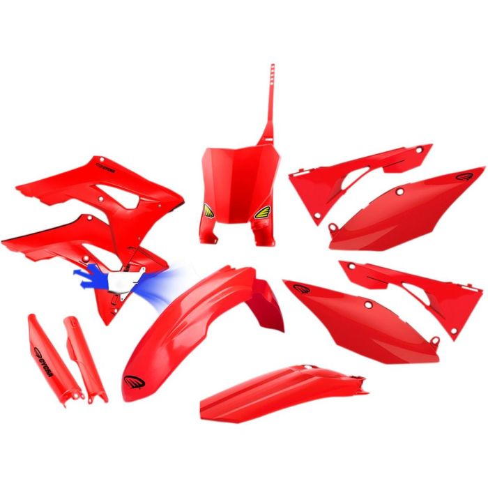 CYCRA POWERFLOW Kit plastique complet HONDA rouge