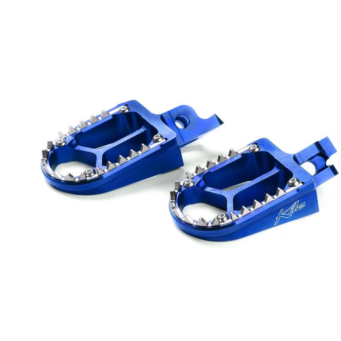 Kite Repose-pieds MX-Enduro Aluminium Custom Replacement bleu | Gear2win.fr