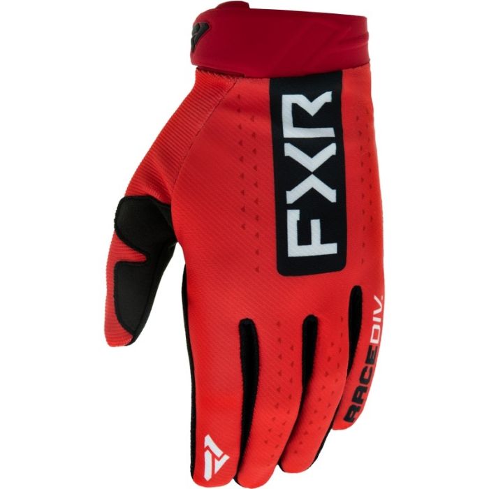 FXR Jeugd Reflex MX Gants de cross Rouge/Noir