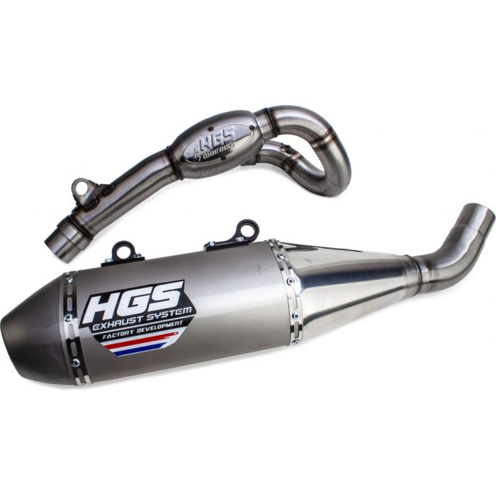 HGS - KTM/HSQ SX-F/FC 450 19- échappement entier alu