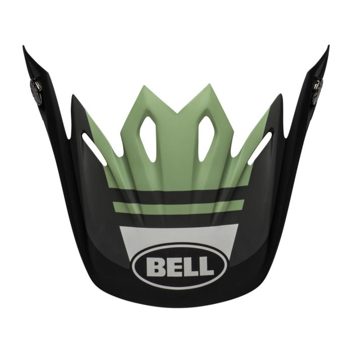 Visière casque BELL Moto-9 MIPS Prophecy mat Noir/Dark Vert | Gear2win.fr
