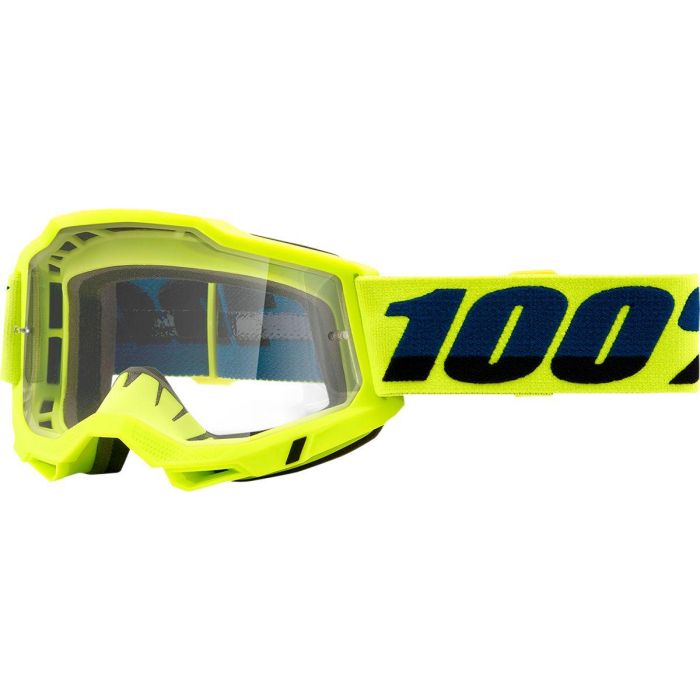 100% Masque de cross Accuri 2 compatible avec lunettes de correction jaune écran transparent
