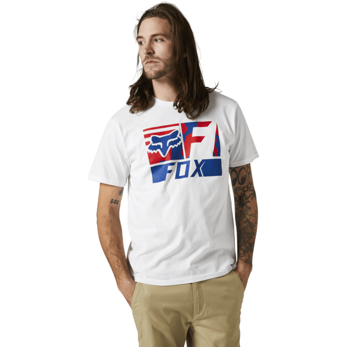 Tee Shirt Premium FOX RWT Box Blanc