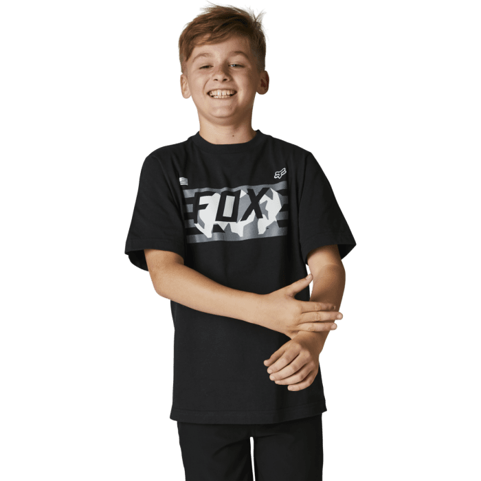 Tee Shirt Enfant FOX RWT Flag Noir