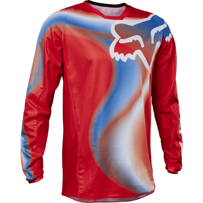 Maillot FOX 180 Toxsyk Rouge Fluo | Gear2win.fr