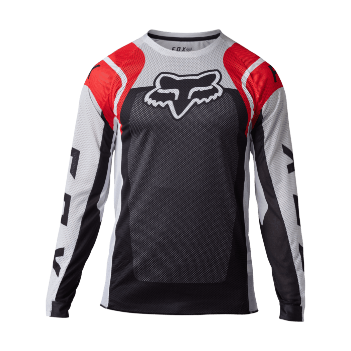 Maillot FOX Airline Sensory Rouge Fluo | Gear2win.fr