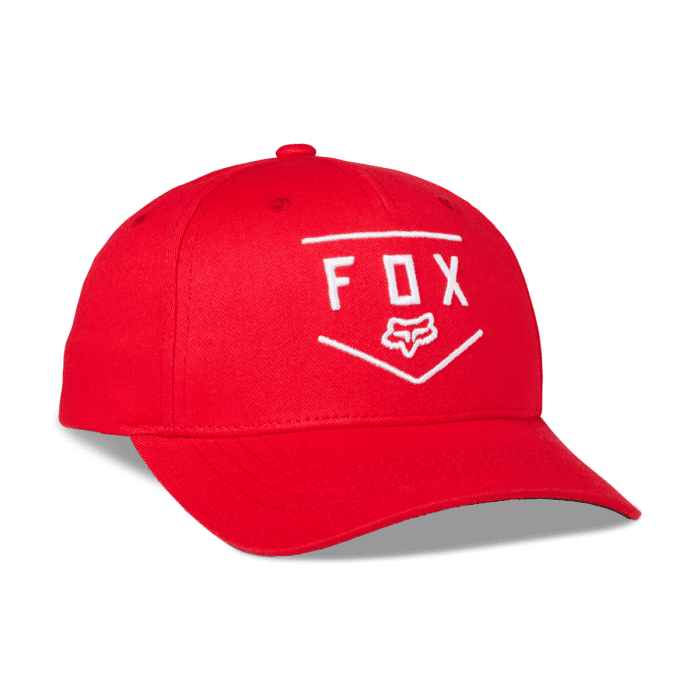 Fox Casquette Snapback Shield 110 — Enfant |  FLAME Rouge  |  OS | Gear2win.fr