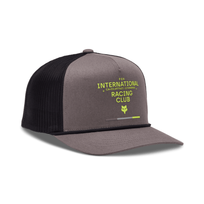 Fox Numerical Snapback Hat - Pewter - OS