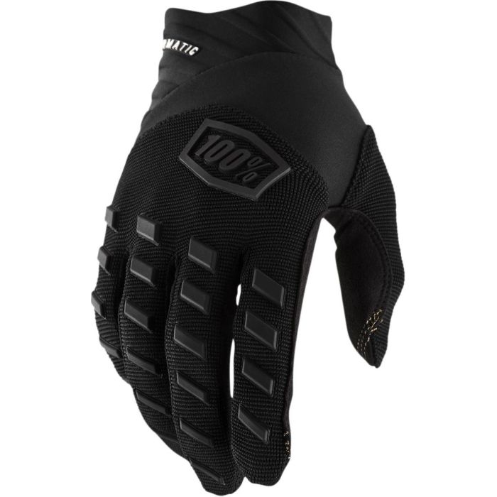 100% glove airmatic black/charcoal