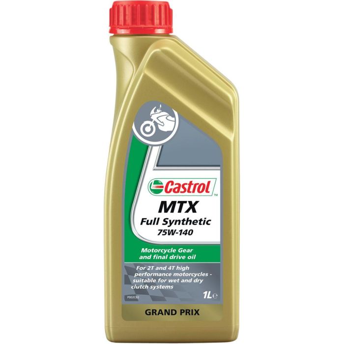 Huile de boite Castrol MTX 100% synthétique SAE 75W140 1 litre