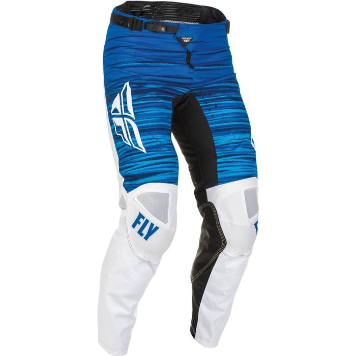 Pantalon FLY Kinetic Wave Blanc-Bleu | Gear2win.fr