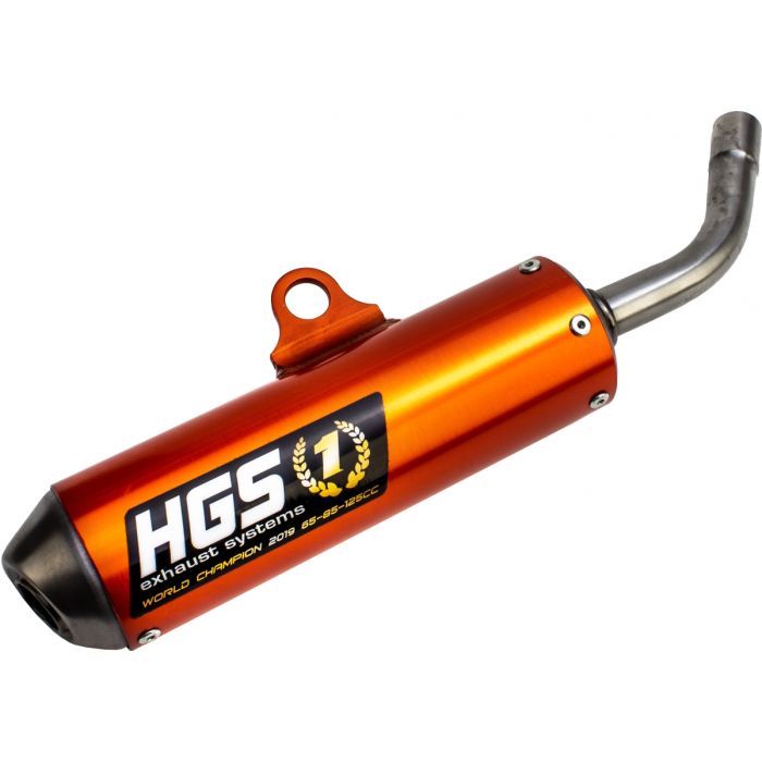 HGS - KTM/HSQ SX/TC 65 16- Silencieux alu orange