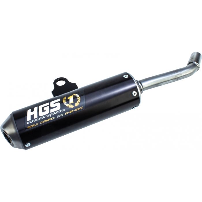 HGS - KTM/HSQ SX/TC 85 18- Silencieux alu noir