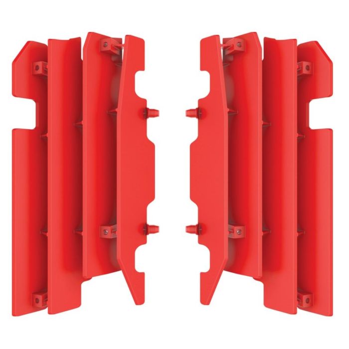 Protections de radiateurs mesh Polisport CR125/250 01-04 Rouge | Gear2win.fr