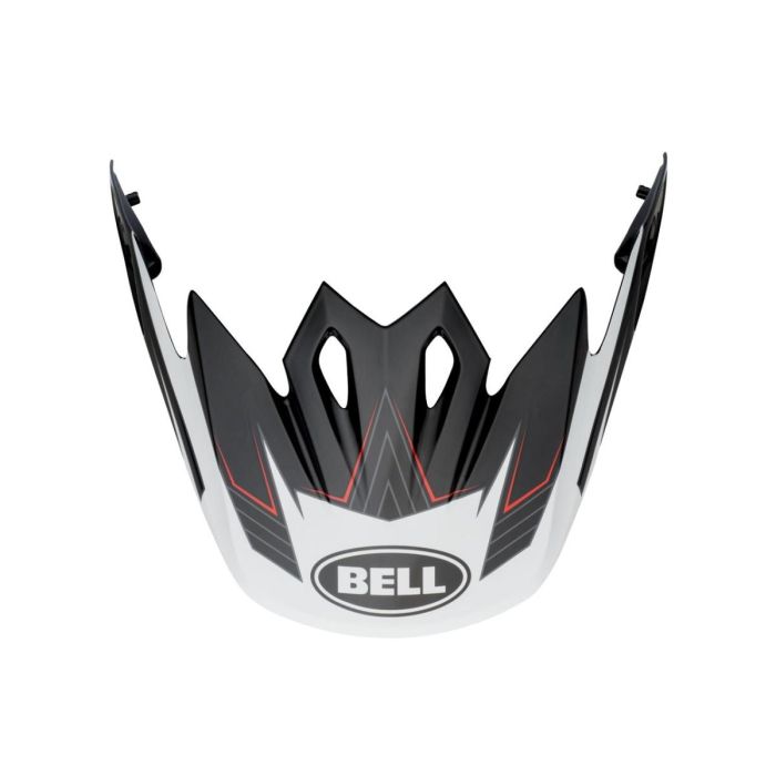 Visière casque BELL MX-9 Blockade Noir/Blanc | Gear2win.fr