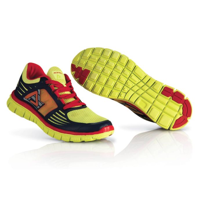 ACERBIS CORPORATE RUNNING SHOES - YELLOW RED