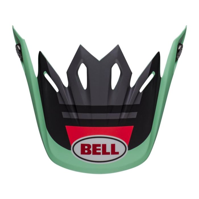 Visière casque BELL Moto-9 MIPS Prophecy Vert/InfraRouge/Noir | Gear2win.fr