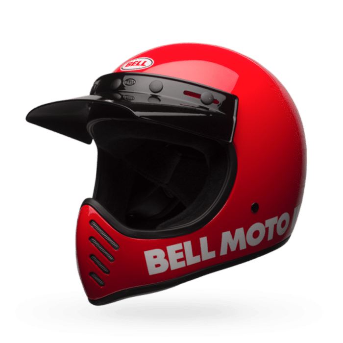 Casque BELL Moto-3 Classic Rouge | Gear2win.fr