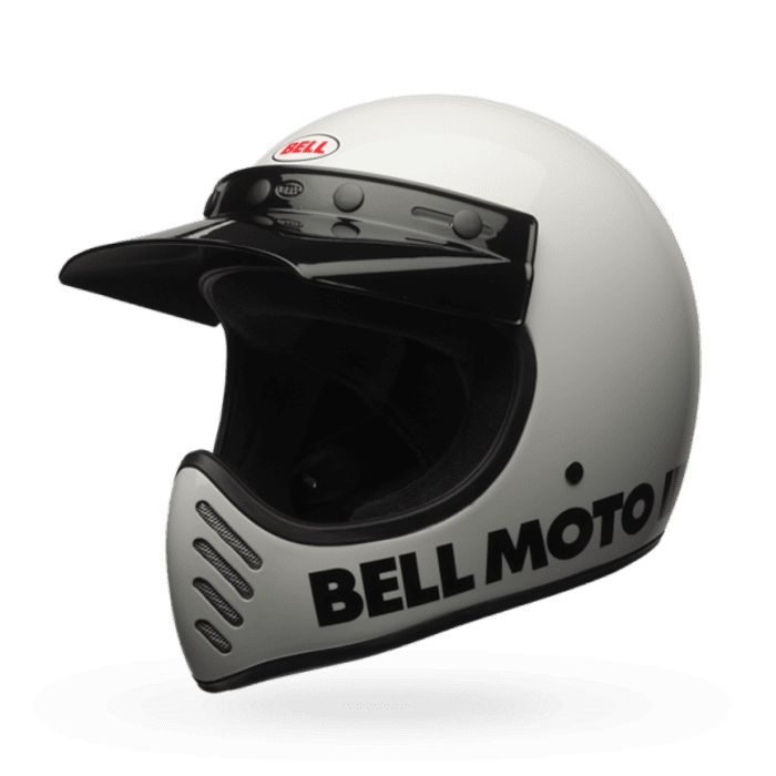 Casque BELL Moto-3 Classic Blanc | Gear2win.fr