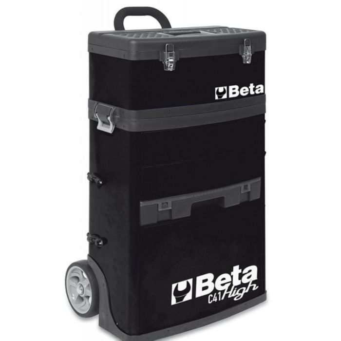 BETA Two Module Tool Trolley RAL9005 Black