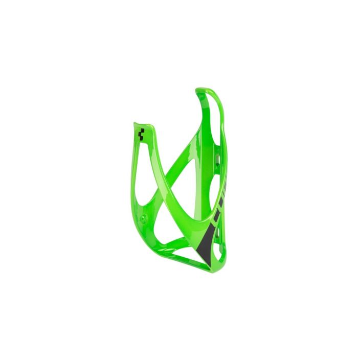 CUBE ACCESSORIES - BOTTLE CAGE HPP - GLOSS GREEN/BLACK