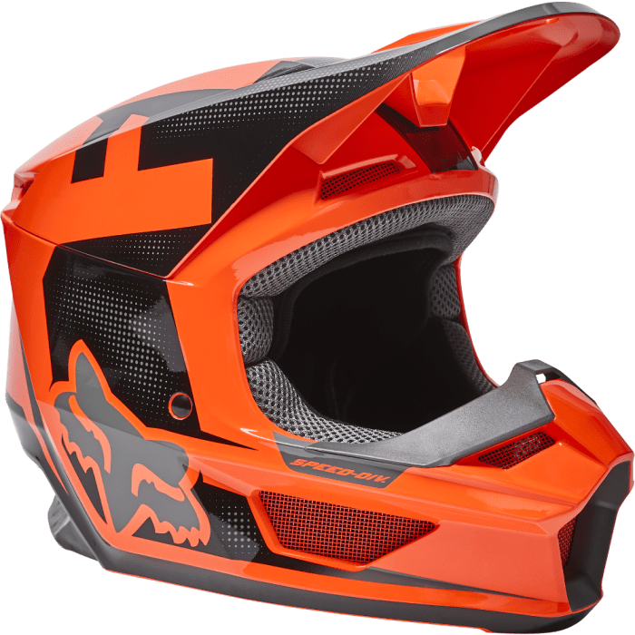 Fox Youth V1 Dier Helmet Fluorescent Orange