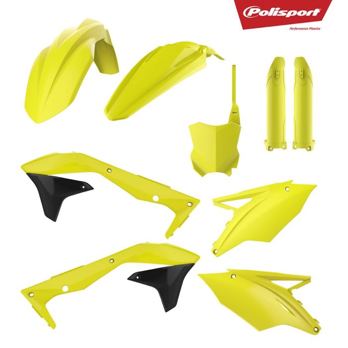 Kit Plastiques Polisport Edition Limitée KX450F 16-.. -FLUO jaune | Gear2win.fr