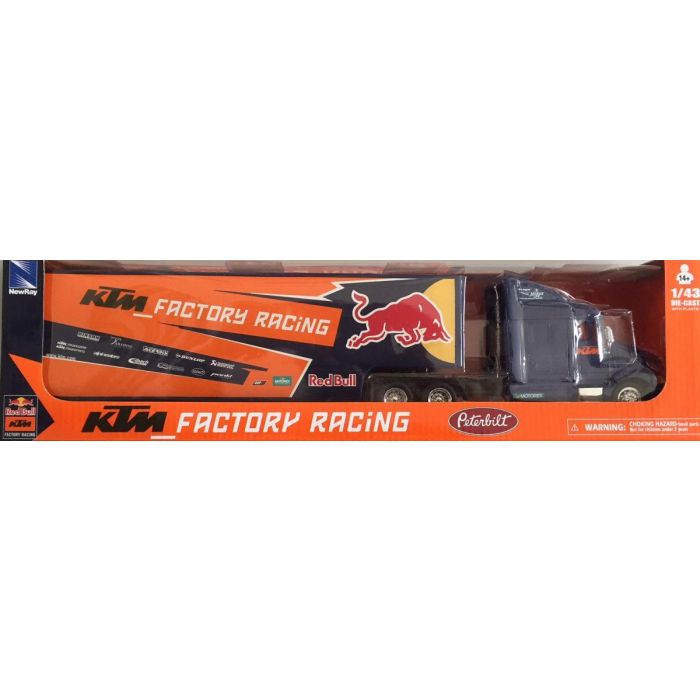 Camion KTM Factory Racing Red Bull 1:43 | Gear2win.fr