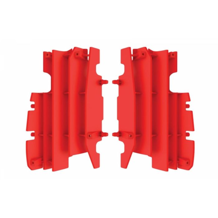 Protections de radiateurs mesh Polisport CR125/250 05-07 Rouge | Gear2win.fr