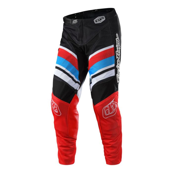 Pantalon Troy Lee Designs GP Air Warped Rouge Noir | Gear2win.fr