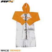 Imperméable long RFX Race (Clear/Orange) Taille adulte Medium