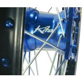 Kite Roue arrière complète Elite Mx 1.85"X19" Aluminum bleu