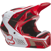 Fox V3 RS Mirer Helmet Fluorescent Red,Fox V3 RS Mirer Crosshelm Fluo rood,Fox V3 RS Mirer Motocross-Helm Fluo Rot | Gear2win