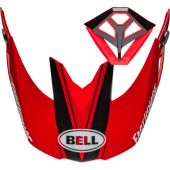 BELL Moto-10 Spherical Kit de rechange visière et mentonière - Fasthouse DITD 24 Brillant Rouge/Or