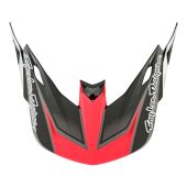 Troy Lee Designs SE5 Ece Casque de motocross en Carbone Visière Ever Black