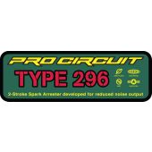 Silencieux Pro Circuit Titane TYP 296