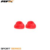 Joints de valves caoutchouc RFX Sport (Rouge) 2pcs