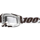 100% Masque de cross Racecraft 2 snowbird Transparent
