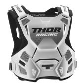 Thor S8 Kids Guardian MX Roost Deflector white black - 2XS/XS