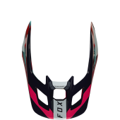 Fox V2 Helmet Visor - VOKE Aqua