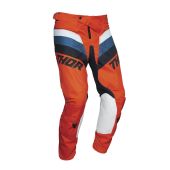 Thor Pantalon de cross Pulse Racer orange bleu foncé