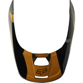 Fox V1 Helmet Visor Skew Black Gold