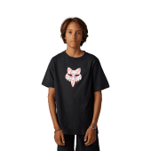 Fox T-shirt Ryvr — Enfant |  Noir |