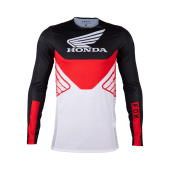 Fox Flexair Honda Maillot de motocross Noir/Blanc