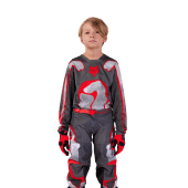 Fox Adolescent 180 Atlas Pantalon de motocross Gris/Rouge