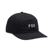 Casquette réglable Fox Wordmark noire OS